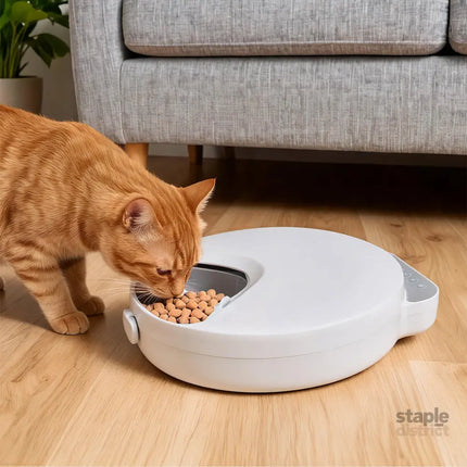 Pawz 4 Meals Automatic Timer Pet Smart Chilled Feeder-2050056797905096711