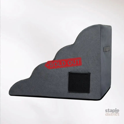 Pawz 4 Steps Pet Stairs Dog Ramp High Density Foam Grey-2029387209974616068