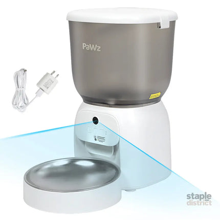Pawz 4L Auto Pet Feeder Automatic Camera WiFi App-2006732706821574656