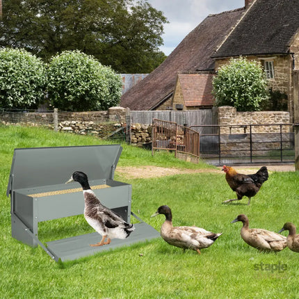 PaWz 5KG Auto Automatic Chicken Feeder-2006733139455643655
