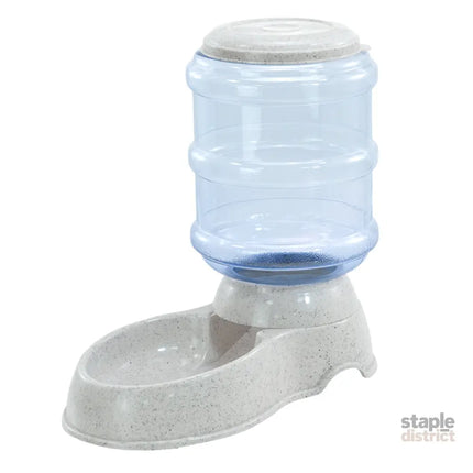 Pawz Automatic Pet Feeder Water Dispenser 3.5L Grey-2050056903555420168