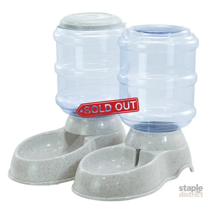 Pawz Automatic Pet Feeder Water Dispenser Set 3.5L-2050056903379259392