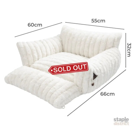 Pawz Cat Bed Extended Soft Plush Lounge Sofa Couch Pet Small Dog Removable Cover-2050056783430553602