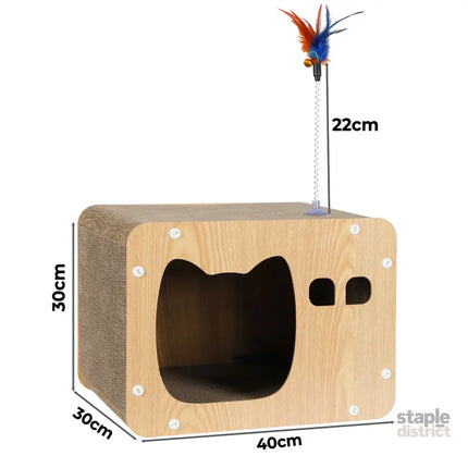 Pawz Cat Scratcher Board Scratching Cardboard-2006732789969457154