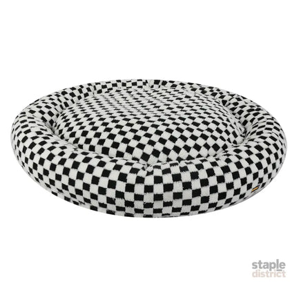 Pawz Circular Plush Dog Cosy Bed Calming Pet Plush Bed-2050056800249712641