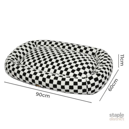 Pawz Dog Bed Calming Pet Plush Bed Soft Washable Bed-2050056798668460034