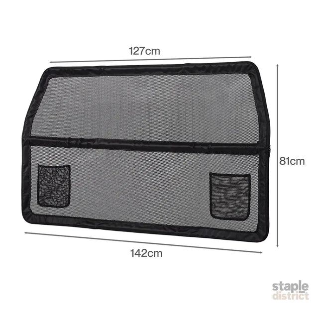 Pawz Dog Car Barrier Guard Back Seat Safety Protector Mesh Net Pet Large Divider-2050056784604958722