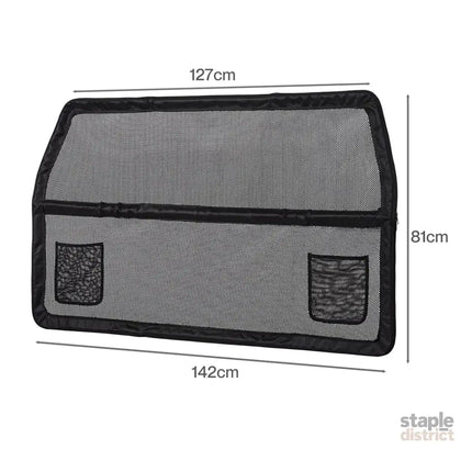 Pawz Dog Car Barrier Guard Back Seat Safety Protector Mesh Net Pet Large Divider-2050056784604958722