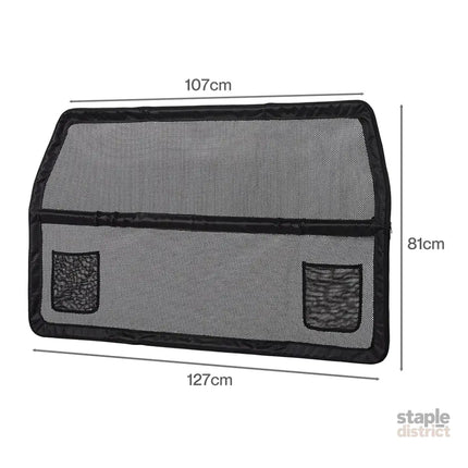Pawz Dog Car Barrier Guard Back Seat Safety Protector Mesh Net Pet Small Divider-2050056784806285314