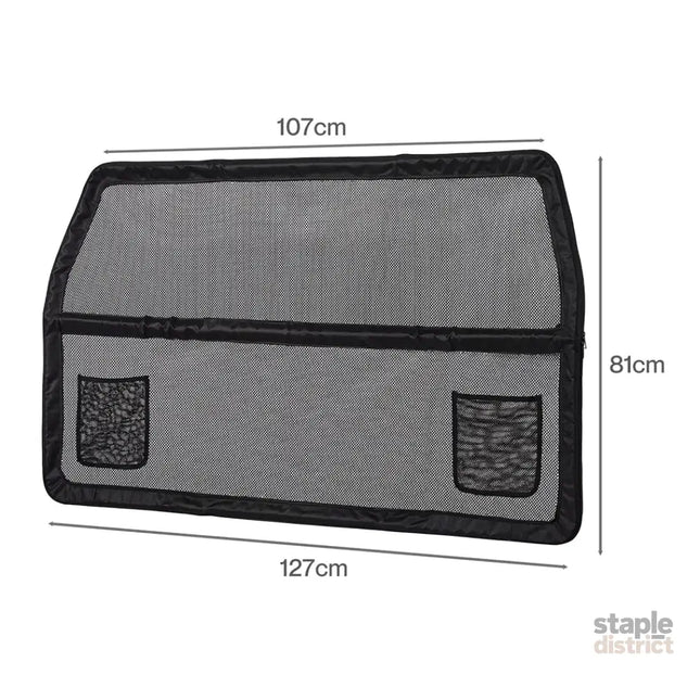 Pawz Dog Car Barrier Guard Back Seat Safety Protector Mesh Net Pet Small Divider-2050056784806285314