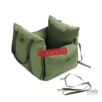 PaWz Dog Car Seat Booster Belt Green-2018816811847520256