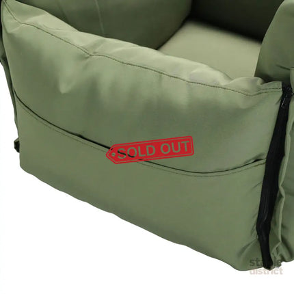 PaWz Dog Car Seat Booster Belt Green-2018816811847520260