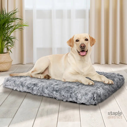 PaWz Dog Mat Pet Calming Bed Memory L Charcoal Large-2029387227708133382