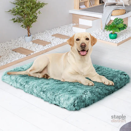 PaWz Dog Mat Pet Calming Bed Memory L Green Large-2029387228081426439