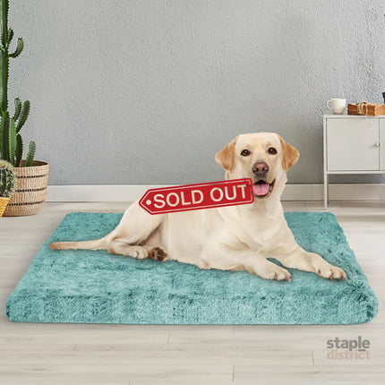 PaWz Dog Mat Pet Calming Bed Memory L Green Large-2029387228081426438
