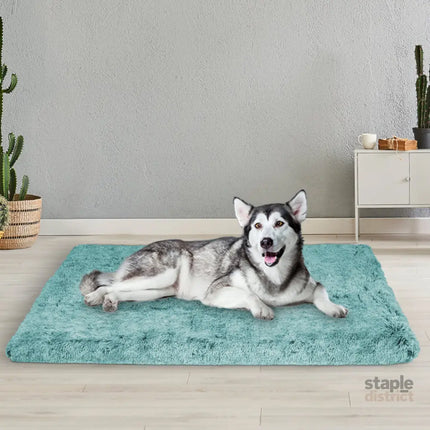 PaWz Dog Mat Pet Calming Bed Memory XL Green X-Large-2029387228777680902