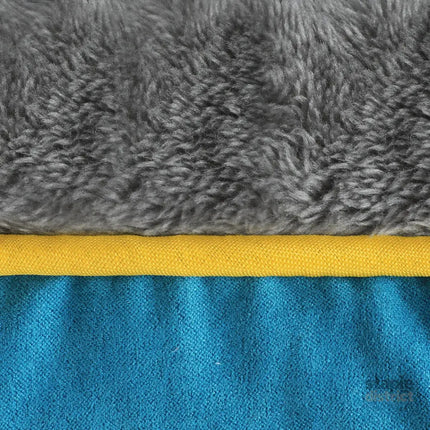 PaWz Electric Pet Heater Bed Heated L Blue Large-2029387226655363075