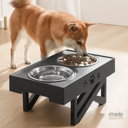 PaWz Elevated Pet Feeder Food Water-2006732973893881863