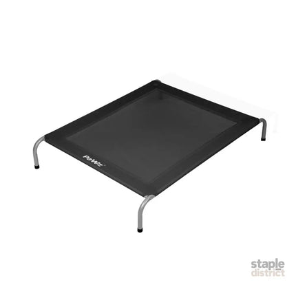 PaWz Elevated Trampoline Pet Bed Dog M Black Medium-2006733004067704832