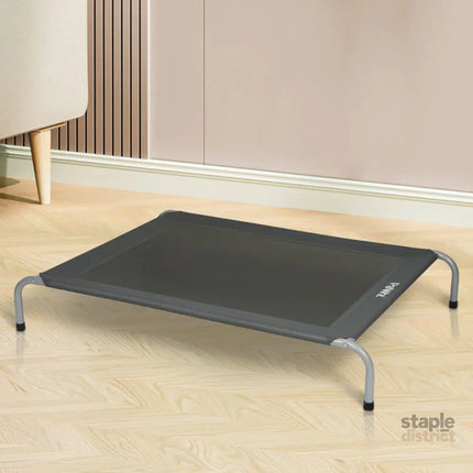 PaWz Elevated Trampoline Pet Bed Dog M Black Medium-2006733004067704839