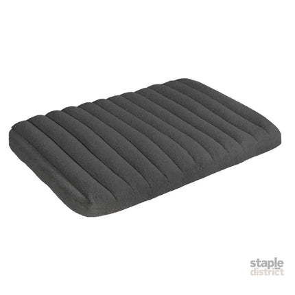 Pawz L Size Orthopedic Dog Bed with Sherpa Plush Removable Cover in Grey-2018816704137793536