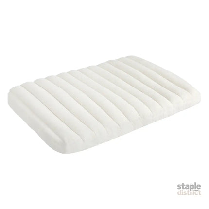 Pawz L Size Orthopedic Dog Bed with Sherpa Plush Removable Cover in White-2029387208699547656