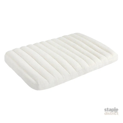 Pawz L Size Orthopedic Dog Bed with Sherpa Plush Removable Cover in White-2029387208699547648