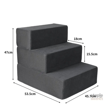 PaWz Multi-steps Dog Ramps For High Double 9KG-2018816787419893762