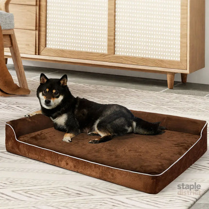 Pawz Orthopedic Dog Bed L Coffee-2018816791597420551