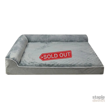 Pawz Orthopedic Dog Bed L Grey-2006732879849197569