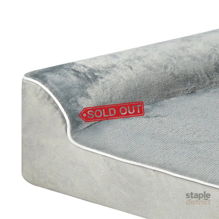 Pawz Orthopedic Dog Bed L Grey-2006732879849197572