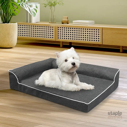 Pawz Orthopedic Dog Bed M Grey-2018816757749387271
