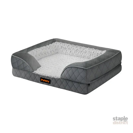 Pawz Orthopedic Memory Foam Pet Bed Dog Washable Mat-2029387308742086664