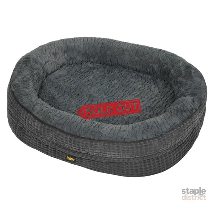 Pawz Orthopedic Plush Dog Bed Soft Washable Pet Bed Grey Cosy Cushion L Size-2050056794172166144