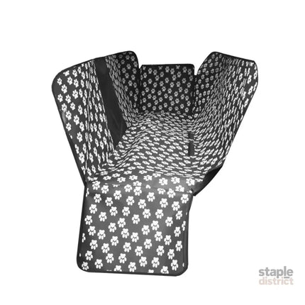 PaWz Pet Back Car Seat Cover Hammock Black-2006732970270003201