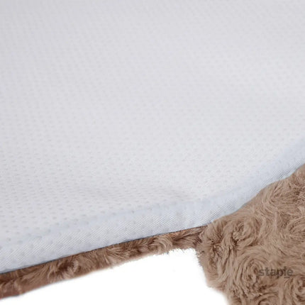 PaWz Pet Bed Cat Calming Beds Dog Squeaky L Tan Large-2029387278450823171