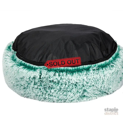 PaWz Pet Bed Cat Dog Donut Nest Calming L Teal Large-2029387223153119237