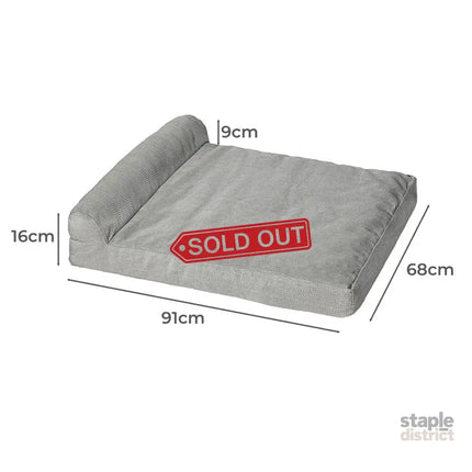 PaWz Pet Bed Chew Proof Memory Foam L Large-2057636339024793602