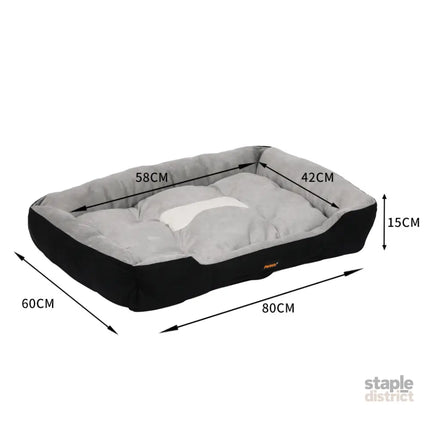 PaWz Pet Bed Dog Beds Bedding Mattress L Black Large-2018816674496647170
