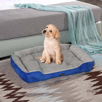PaWz Pet Bed Dog Beds Bedding Mattress M Navy Medium-2006733120388337671