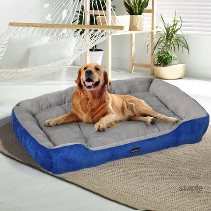 PaWz Pet Bed Dog Beds Bedding Mattress XL Navy X-Large-2018816711091949574
