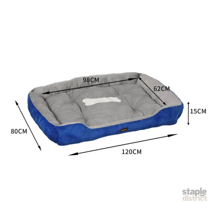 PaWz Pet Bed Dog Beds Bedding Mattress XXL Navy XX-Large-2029387276752130050