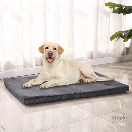 PaWz Pet Bed Foldable Dog Puppy Beds Grey Large-2018816697020059655