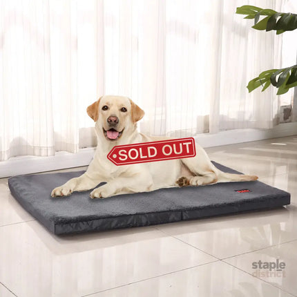PaWz Pet Bed Foldable Dog Puppy Beds Grey Medium-2018816645446897671