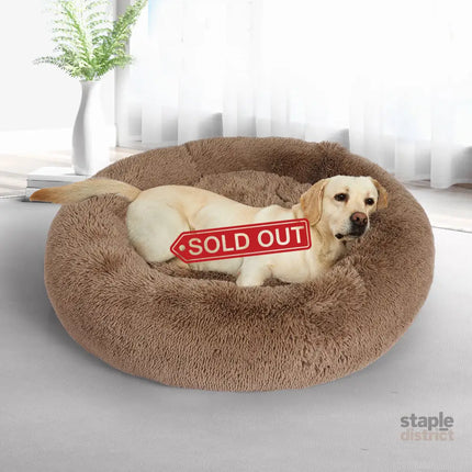 PaWz Pet Bed Mattress Dog Beds Bedding M Brown Medium-2018816630930411526