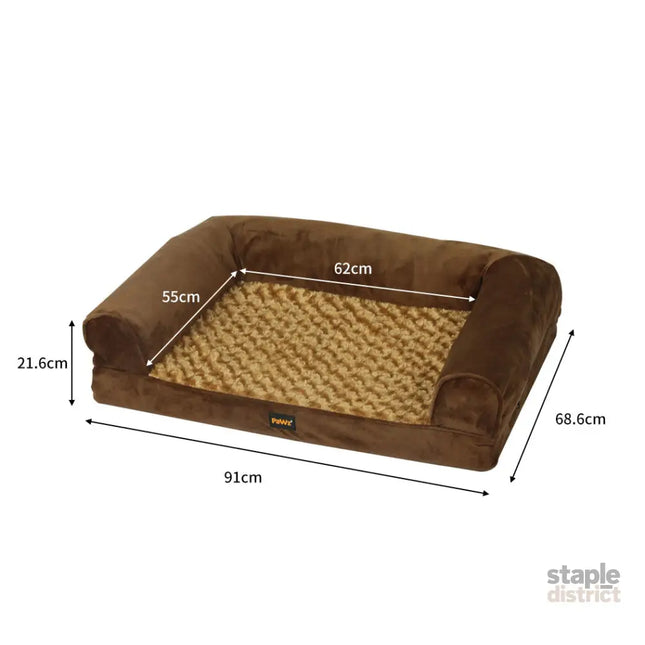 PaWz Pet Bed Sofa Dog Bedding Soft Warm L-2018816793287725058
