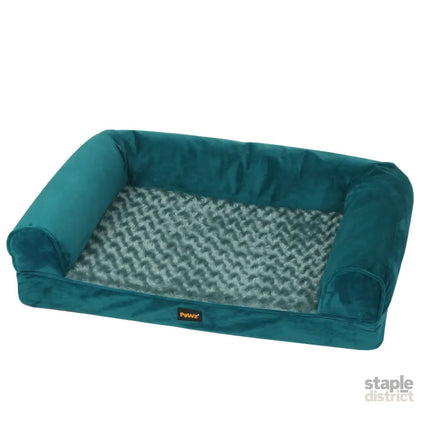PaWz Pet Bed Sofa Dog Beds Bedding Soft M Blue Medium-2006733134422478848