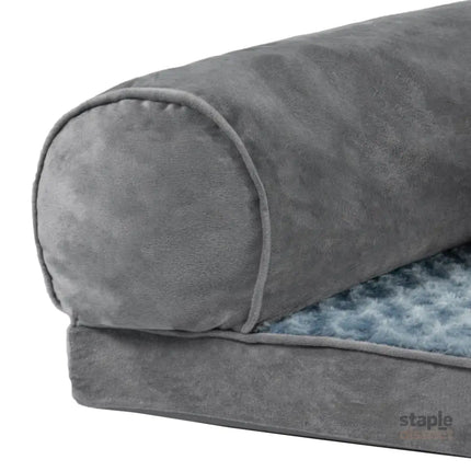 PaWz Pet Bed Sofa Dog Beds Bedding Soft M Grey Medium-2006733134598639619