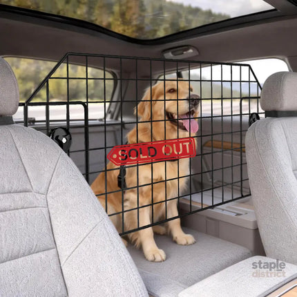 Pawz Pet Car Barrier Dog Gate Safety Guard Dividers Adjustable for SUV Vehicles-2050056784995028999