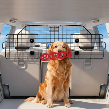 Pawz Pet Car Barrier Dog Gate Safety Guard Dividers Adjustable for SUV Vehicles-2050056784995028998